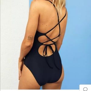 COPY - Aerie one piece swim size large, long